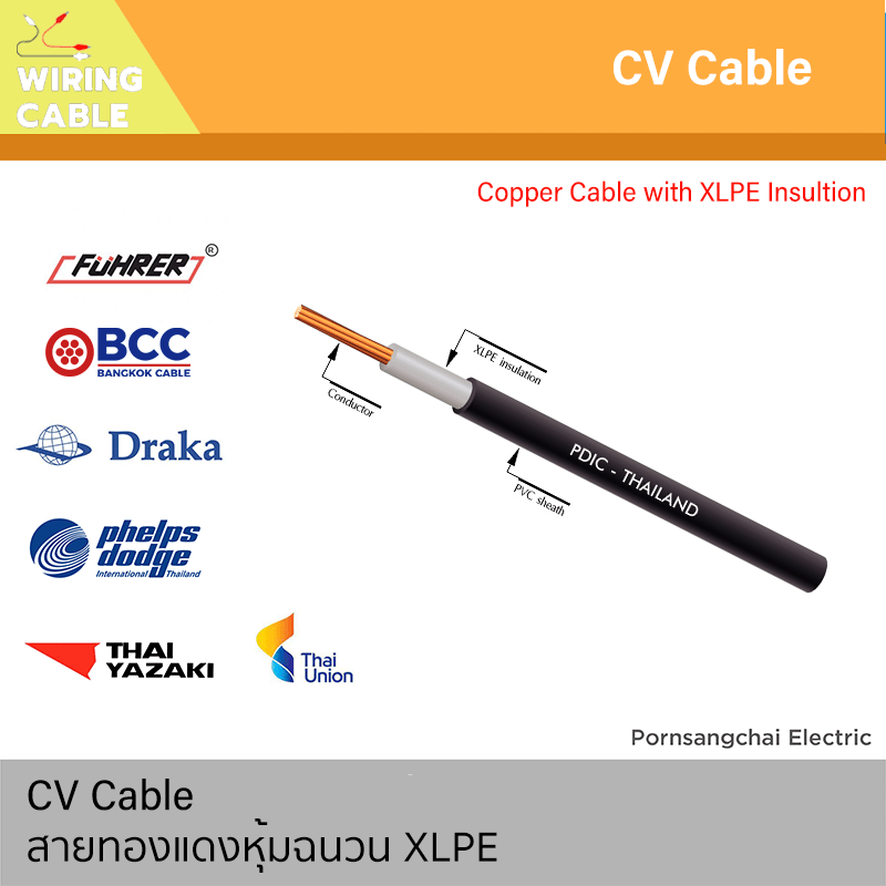 สายไฟ CV