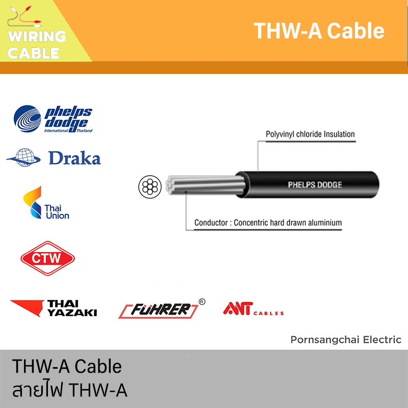 สายไฟ THW-A
