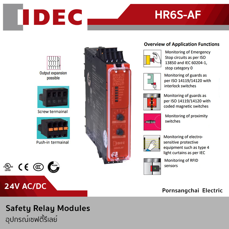 IDEC Safety Relay Modules