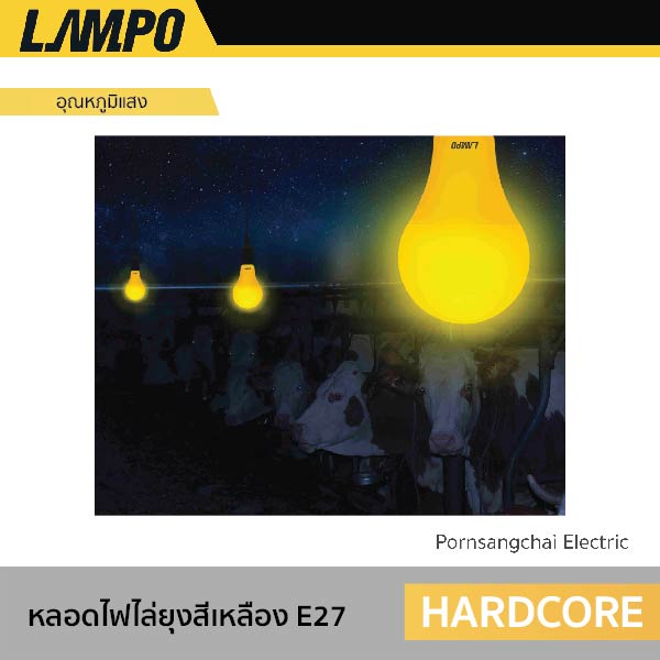 LAMPO LED BULB. HARDCORE