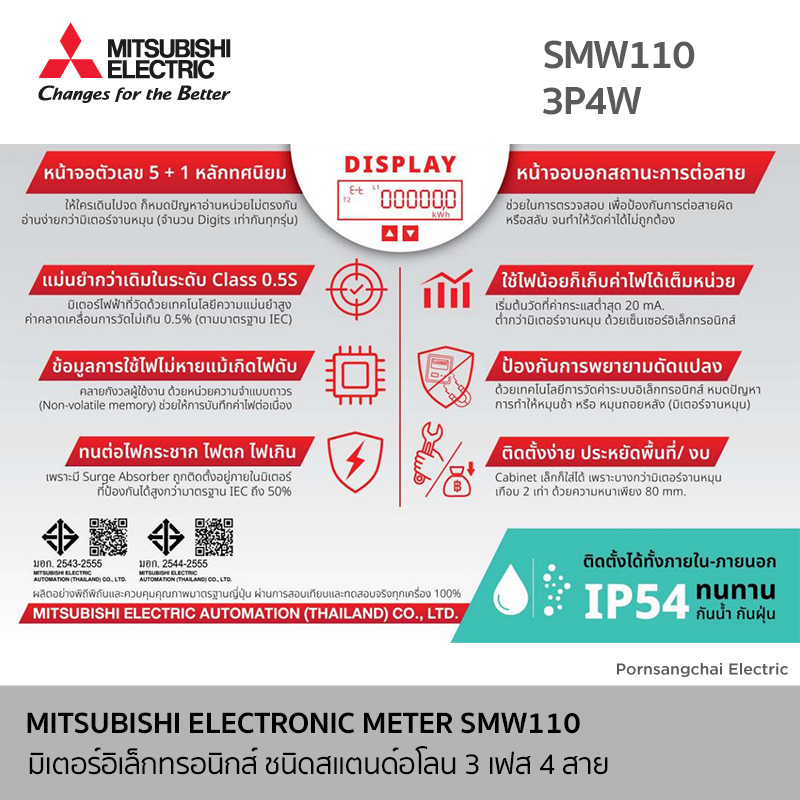 MITSUBISHI - ELECTRONIC METER